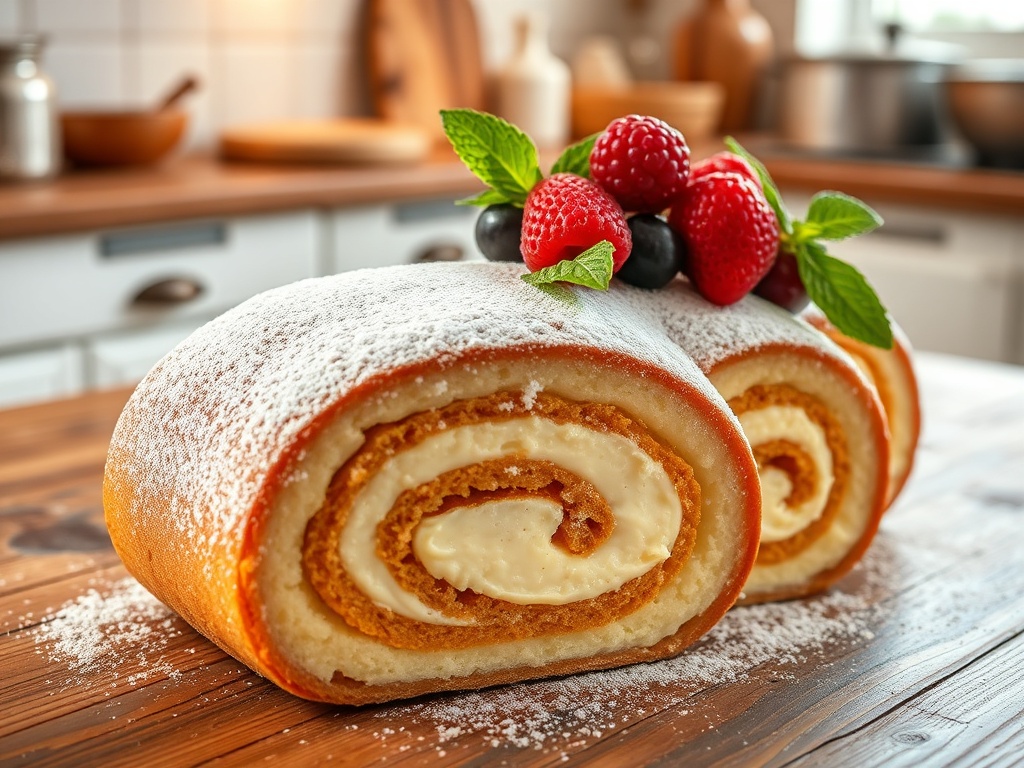 Cheese Roll Cake